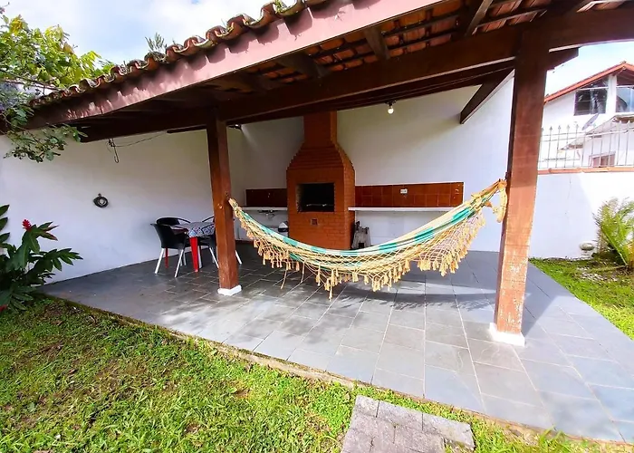 Casa Jardim Com 5 Quartos Em Ubatuba